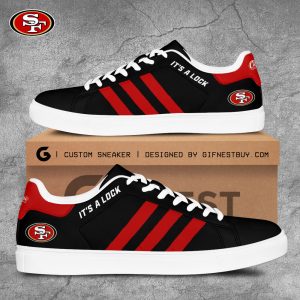 Kirklynnagency San Francisco 49ers Skate Stan Shoes Sneakes For Men And Women 1 (2)