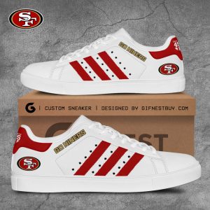 Kirklynnagency San Francisco 49ers Skate Stan Shoes Sneakes For Men And Women 2 (1)