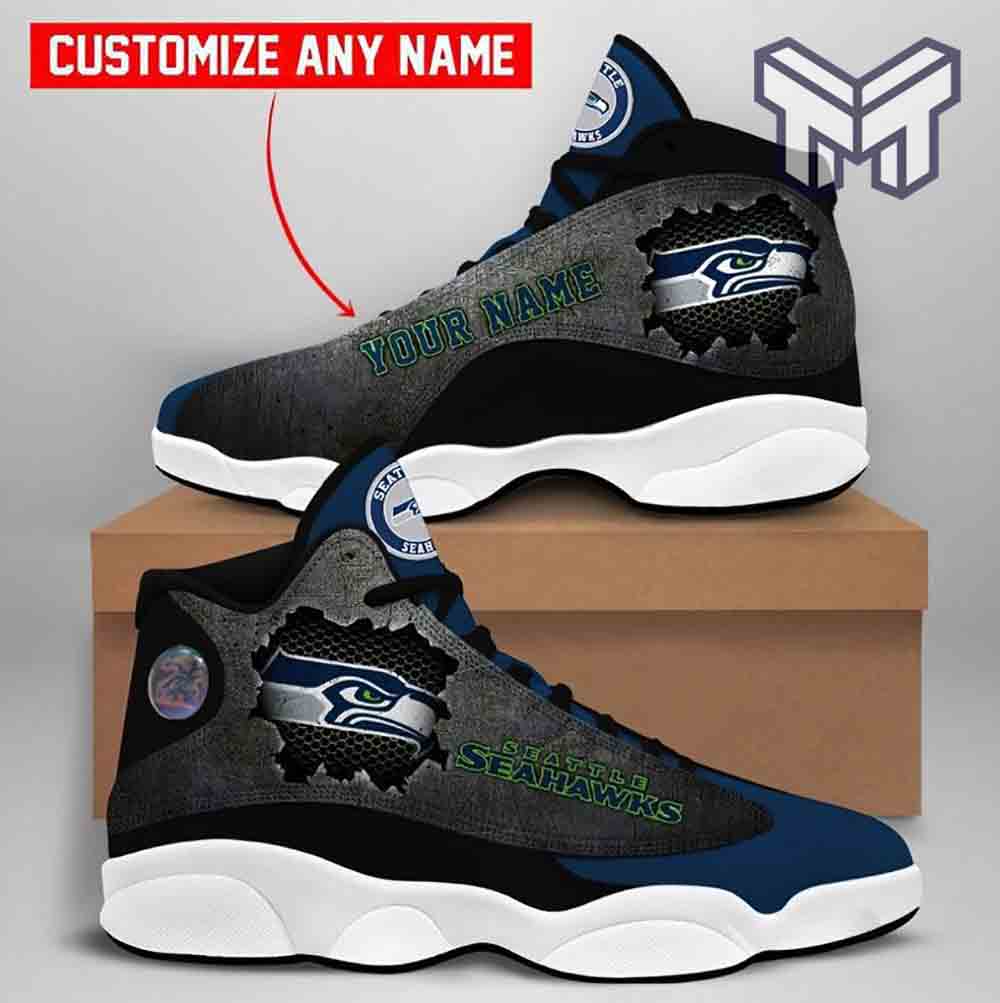 Kirklynnagency Seattle Seahawks AJ13 Sneakers Shoes For Men And Women 1 (2)