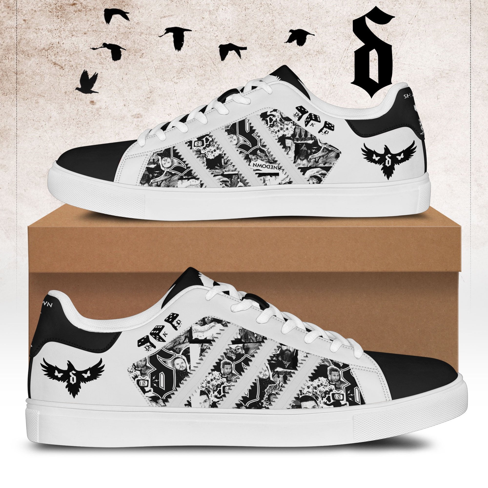 Kirklynnagency Shinedown Skate Stan Shoes Sneakes For Men And Women 1 (1)