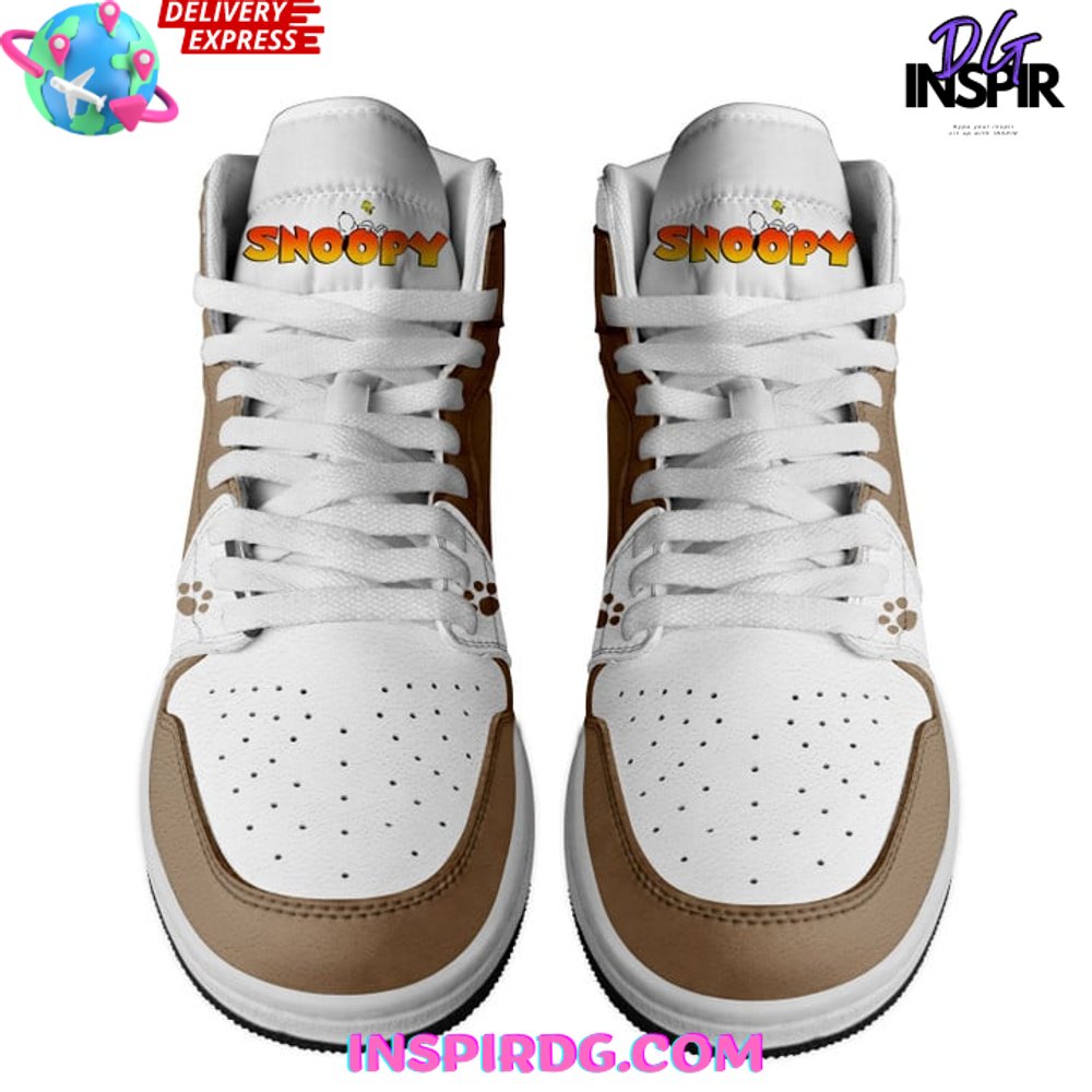 Kirklynnagency Snoopy AJ1 High Sneakers Shoes For Men And Women 3 (3)