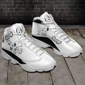 Kirklynnagency Snoopy AJ13 Sneakers Shoes For Men And Women 3 (1)