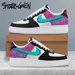 Kirklynnagency Spider Gwen Air Low-Top Sneakers Shoes For Men And Women (1)