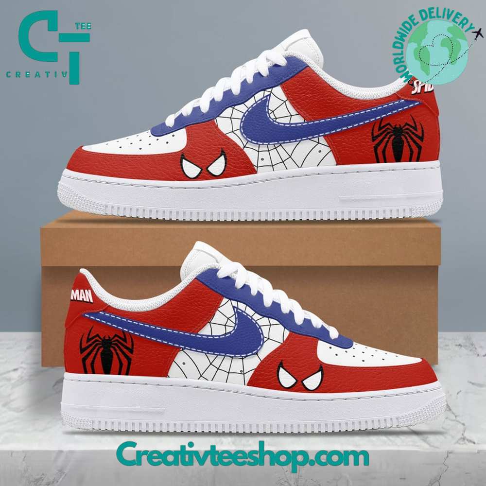 Kirklynnagency Spiderman Nike Air Low-Top Sneakers Shoes For Men And Women 1 (3)