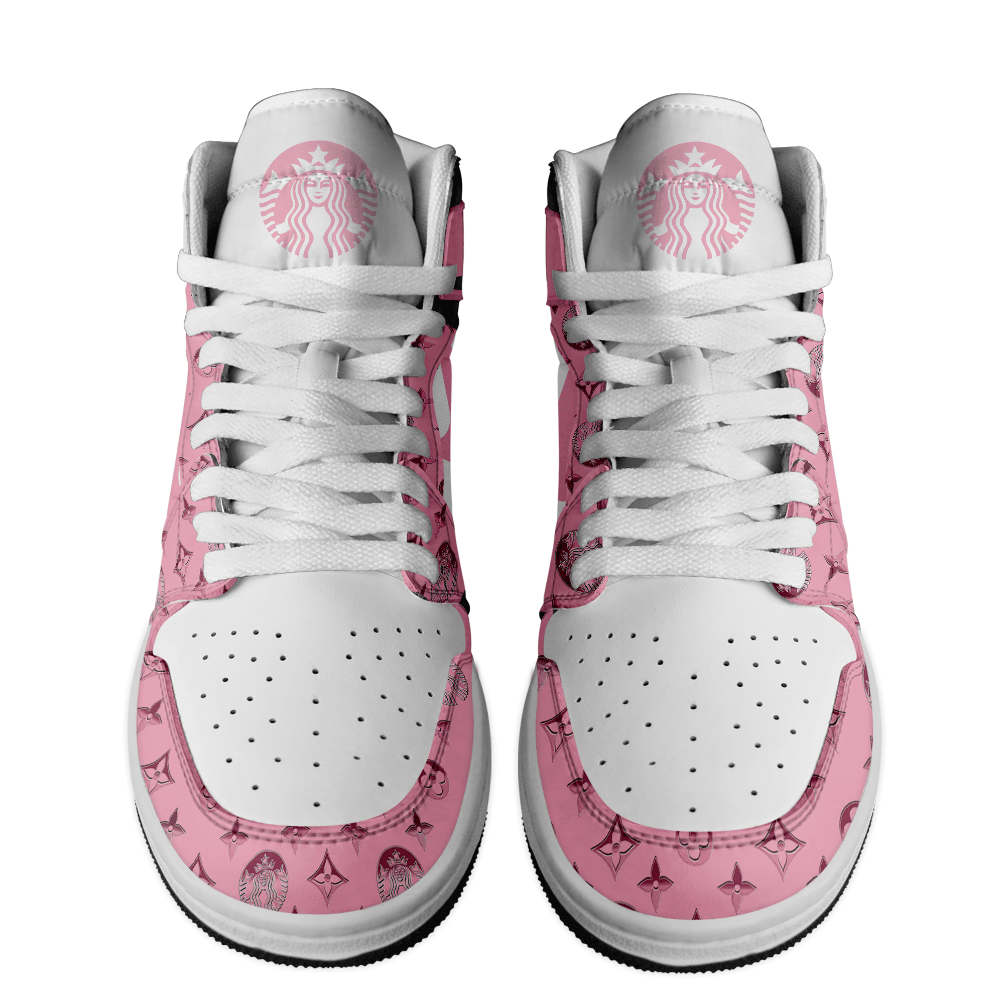 Kirklynnagency Starbucks AJ1 High Sneakers Shoes For Men And Women 7 (2)