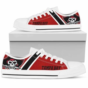 Kirklynnagency Tampa Bay Buccaneers Low Top Canvas Sneakers Shoes For Men And Women (1)