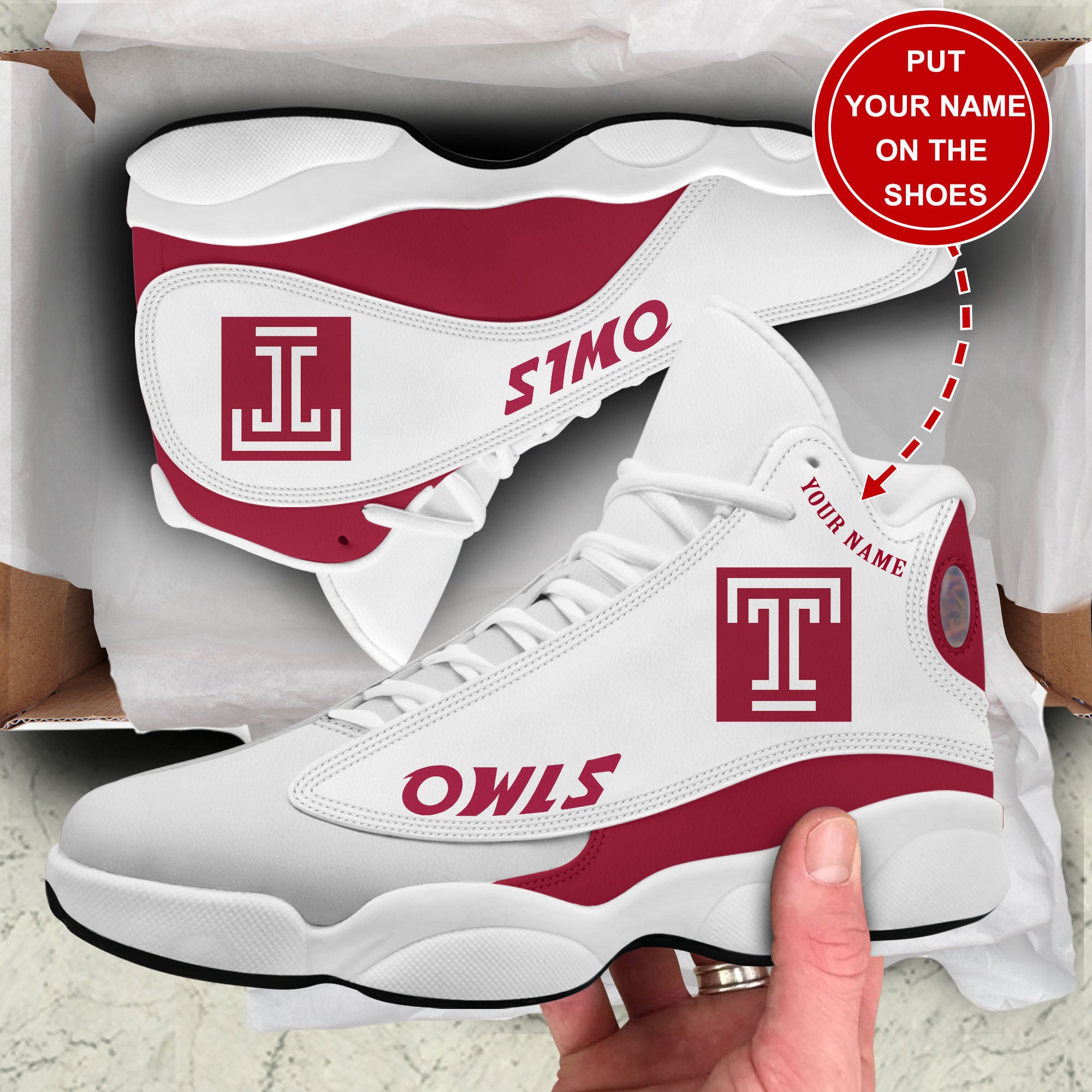 Kirklynnagency Temple Owls AJ13 Sneakers Shoes For Men And Women 1 (1)