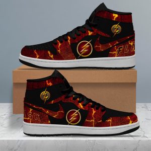 Kirklynnagency The Flash AJ1 High Sneakers Shoes For Men And Women (1)