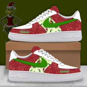 Kirklynnagency The Grinch Air Low-Top Sneakers Shoes For Men And Women 7 (1)