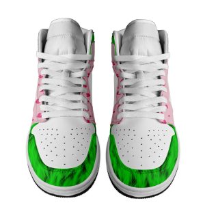 Kirklynnagency The Grinch AJ1 High Sneakers Shoes For Men And Women (2)