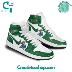 Kirklynnagency The Legend Of Zelda AJ1 High Sneakers Shoes For Men And Women 2 (2)