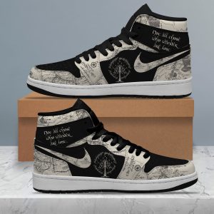 Kirklynnagency The Lord Of The Rings AJ1 High Sneakers Shoes For Men And Women 5 (1)