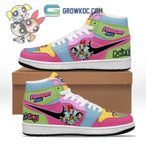 Kirklynnagency The Powerpuff Girls AJ1 High Sneakers Shoes For Men And Women 2 (1)