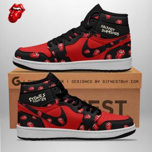 Kirklynnagency The Rolling Stones AJ1 High Sneakers Shoes For Men And Women 1 (1)