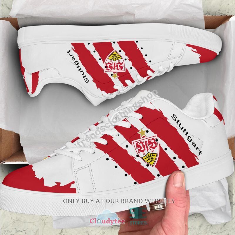 Kirklynnagency VfB Stuttgart Skate Stan Shoes Sneakes For Men And Women 2 (1)