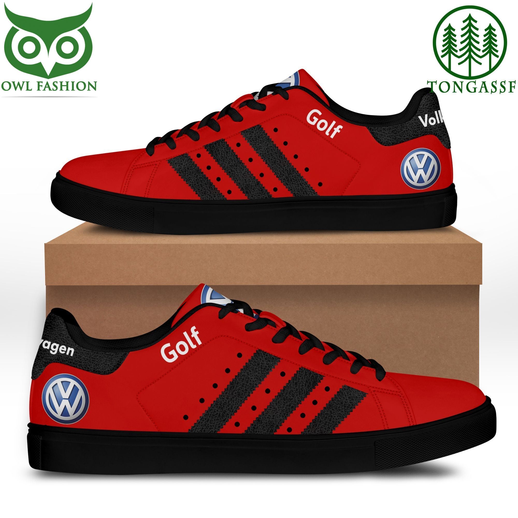 Kirklynnagency Volkswagen Golf Skate Stan Shoes Sneakes For Men And Women (4)