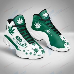 Kirklynnagency Weed AJ13 Sneakers Shoes For Men And Women 17 (2)