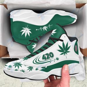 Kirklynnagency Weed AJ13 Sneakers Shoes For Men And Women 20 (1)