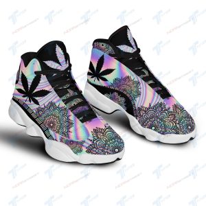 Kirklynnagency Weed AJ13 Sneakers Shoes For Men And Women 25 (2)