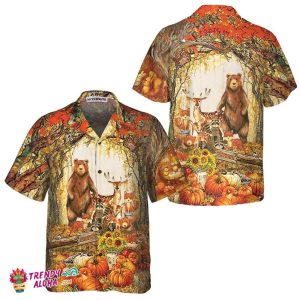 A Greatful Thanksgiving Hawaiian Shirt, Fall Thanksgiving Shirt, Gift For Thanksgiving Day