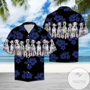 Amazing Dalmatian Dog Lover Christmas Hawaiian Shirts