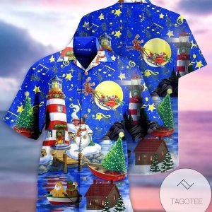 Amazing Sky In Christmas Day Santa Claus Hawaiian Shirts