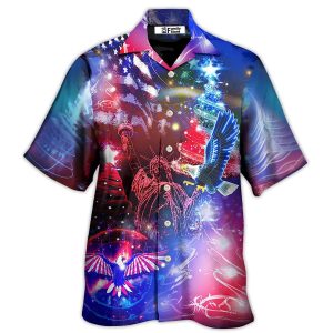 America Christmas Merry Everything Happy Always Hawaiian Shirt