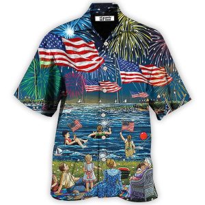 America Independence Day Fun Day Hawaiian Shirt
