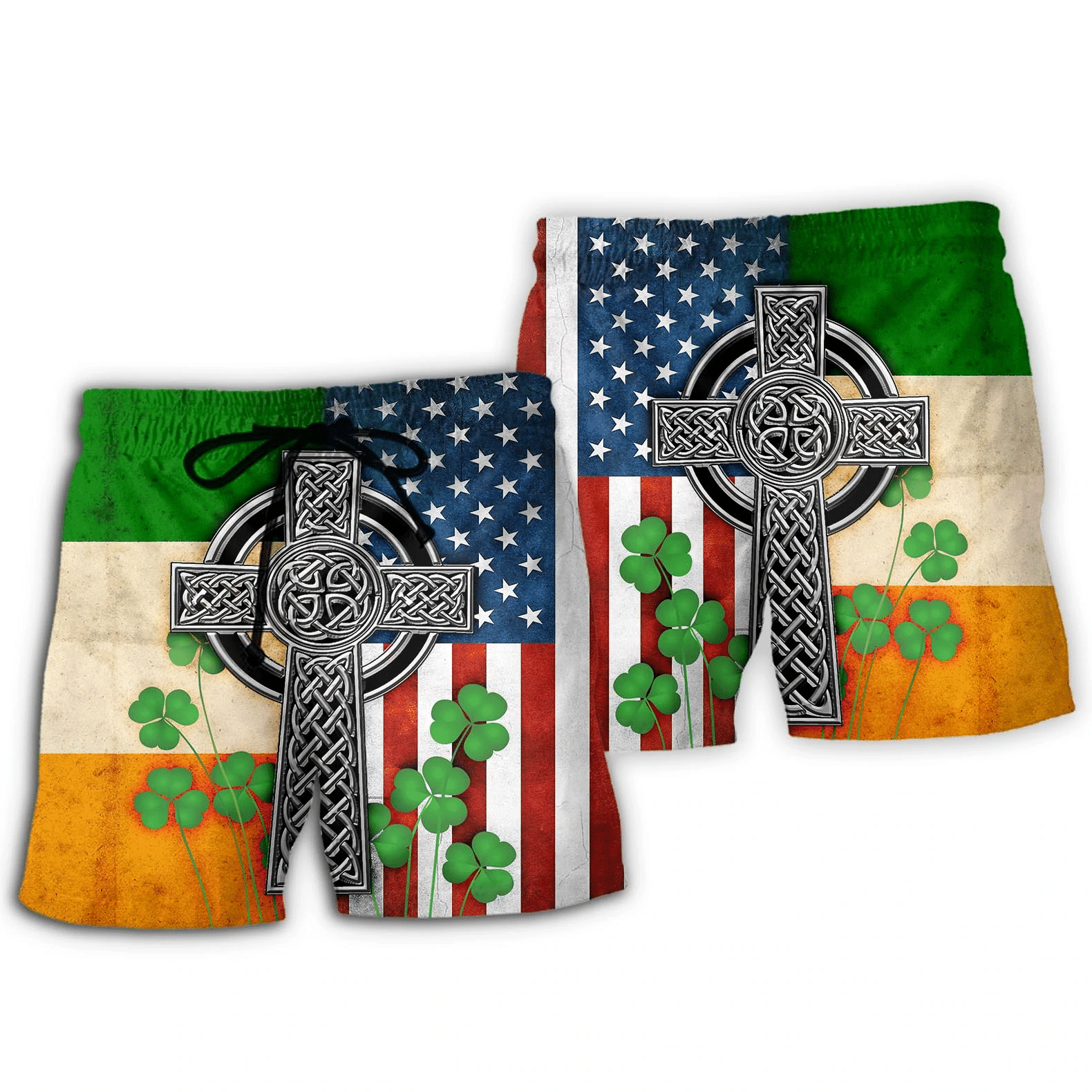 american-flag-celtic-cross-irish-saint-patricks-day-hawaiian-shirt-beach-short-4683-kpei2.png