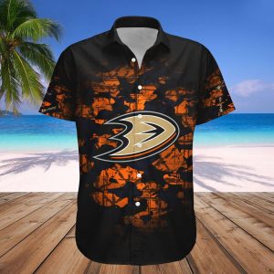 Anaheim Ducks Hawaii Shirt Camouflage Vintage – NHL