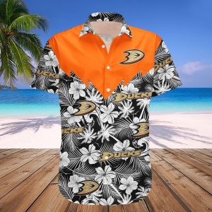 Anaheim Ducks Hawaii Shirt Tropical Seamless- NHL