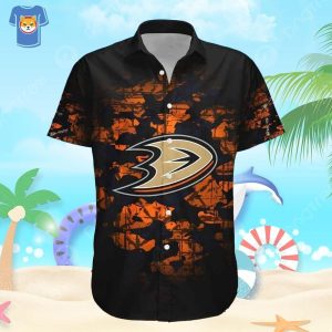 Anaheim Ducks Hawaiian Shirt Ideal Hockey Fan Gift