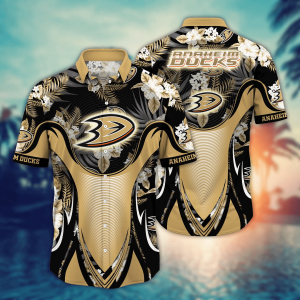 Anaheim Ducks NHL Hawaiian Shirt Heat Tournament Play Shirts