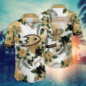 Anaheim Ducks NHL Hawaiian Shirt Picnicstime KLA Shirt