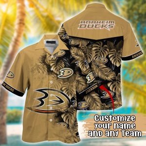 Anaheim Ducks NHL Summer Hawaii Shirt And Tshirt Custom KLA Shirt
