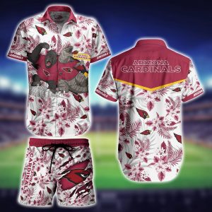 Arizona Cardinals Hawaiian Attire Collection Shirt Short