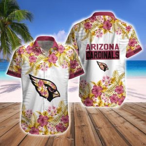 Arizona Cardinals Hawaiian Shirt Short Combo Tropical