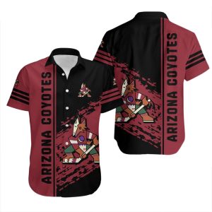 Arizona Coyotes Hawaiian Shirt Quarter Style – NHL