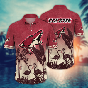 Arizona Coyotes NHL Hawaiian Shirt Sun Raystime KLA Shirt