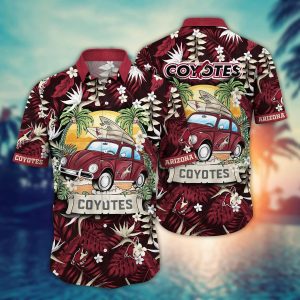 Arizona Coyotes NHL Hawaiian Shirt Sun Showerstime KLA Shirt