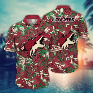 Arizona Coyotes NHL Hawaiian Shirt Sunburn KLA Shirt