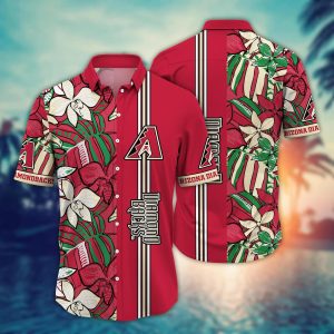 Arizona Diamondbacks MLB Hawaiian Shirt Ice-Cold Drinks KLA Shirt