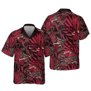 Authentic KLA Shirt with Tropical Vibe Miami Heat