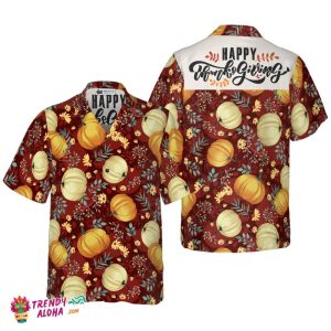 Autumn Thanksgiving Celebration Hawaiian Shirt