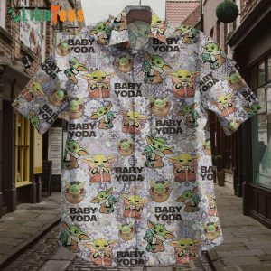 Baby Yoda Cute Star Wars Trendy Hawaiian Shirt Perfect Gifts For Your Loved Ones