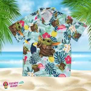 Baby Yoda Movies Star Wars Hawaiian Shirt