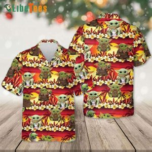 Baby Yoda Tropical Hawaiian Shirt Star Wars Ideal Gifts