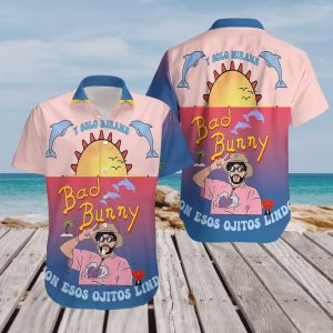 Bad Bunny Merry Christmas Hawaiian Summer Shirt