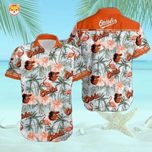 Baltimore Orioles Hawaiian Shirt with Tropical Flair