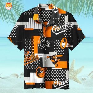 Baltimore Orioles Logo Orioles Hawaiian Shirt MLB Hawaiian Shirt